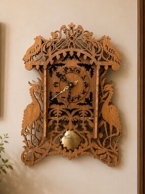Vintage Handmade Clock